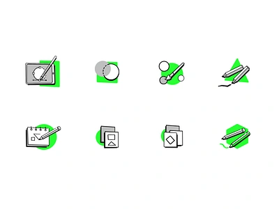 Designer tools icons pack v1 bold icon branding dapp icon designer icons designer tools designer tools icons flat icons graphic design green icon grey icon icon design icon pack logo logo design minimal icon tech icon ui ui design vector icon web icons