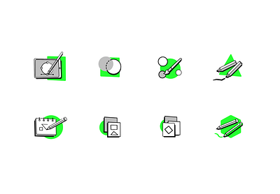 Designer tools icons pack v1 bold icon branding dapp icon designer icons designer tools designer tools icons flat icons graphic design green icon grey icon icon design icon pack logo logo design minimal icon tech icon ui ui design vector icon web icons