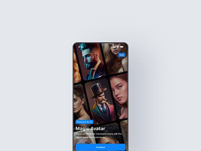 Pixelo Apps ai avatarai editorimage magicavatar mobileapps mobiledesign ui uiux uiux design ux