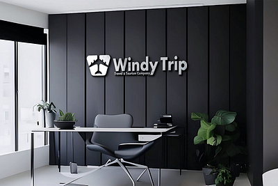 Windy Trip Travel And Tourism Company Logo Branding Design brand identy branding business company logo custom logo design graphic design illustration logo logodesign logofolio minimalist logo modran tourism travel agency logo travel logo vector