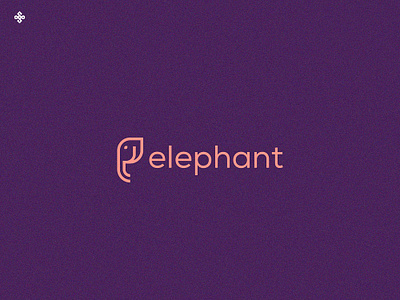 Elephant p icon elephant icon icon logo design modern logo p p icon p logo