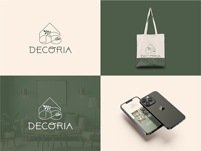 HomeDecore Logo | Interior design firm | Interior Logo Design branding custom logo design gradeint graphic design home decore homedecore logo iconic identity illustration interior design firm interior logo design logo logo design modern motion graphics ui