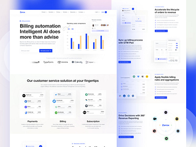 AI Website - Saas Design (Inner page) ai web design ai website ailandingpage artificial intelligence branddesigner innerpagedesign jabel minimal web design saas ai saas designer saas web design saas website saaslandingpage trendy design 2025 ui userinterface ux voiceai website ui websitedesigner