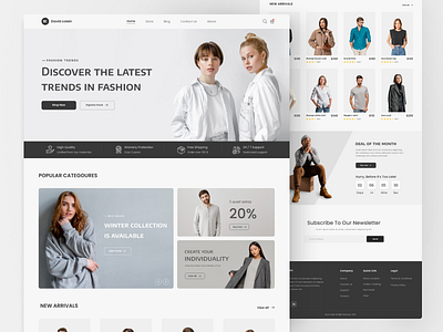 Fashion E-commerce app design graphic design logo typography ui ux