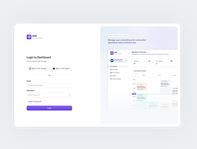 IQMS Login Page 💫 branding button dashboard figma iqms iqms dashboard login product design schedule signup template text timeline ui ux visual design