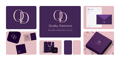 Quality Dominant branding logo