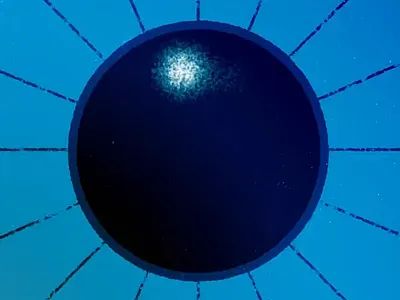 Psychedelic Eye Animation 2d animation after effects eye eyes looped animation motion design motion graphics