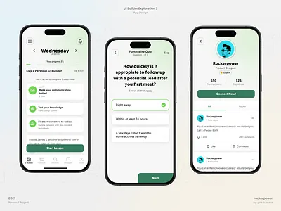 Exploration Growing Skill Application 2 android design app design clean design ios design minimalist ui ui design user experience user interface ux ux design visual style