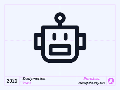 Icon of the Day #39 design face icon icons ios machine robot smile ui vector