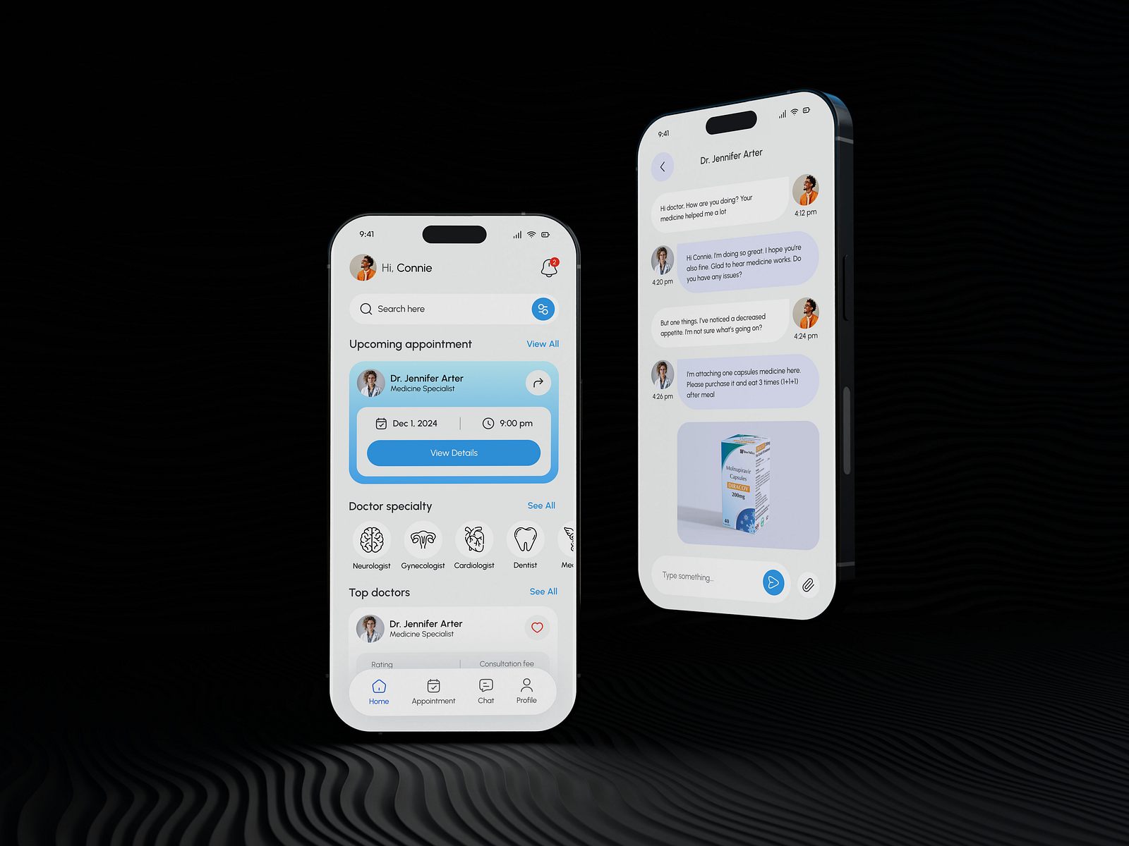 Doctor Appointment Mobile App UI/UX Case Study by Jaynal Abedin on Dribbble