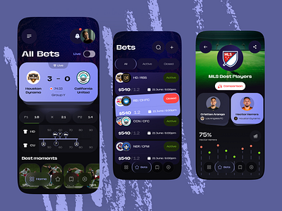 Sports Betting - Mobile app bet app betting bookmaker football app gambling gambling app mobile app online casino sport app sport product sportsbook