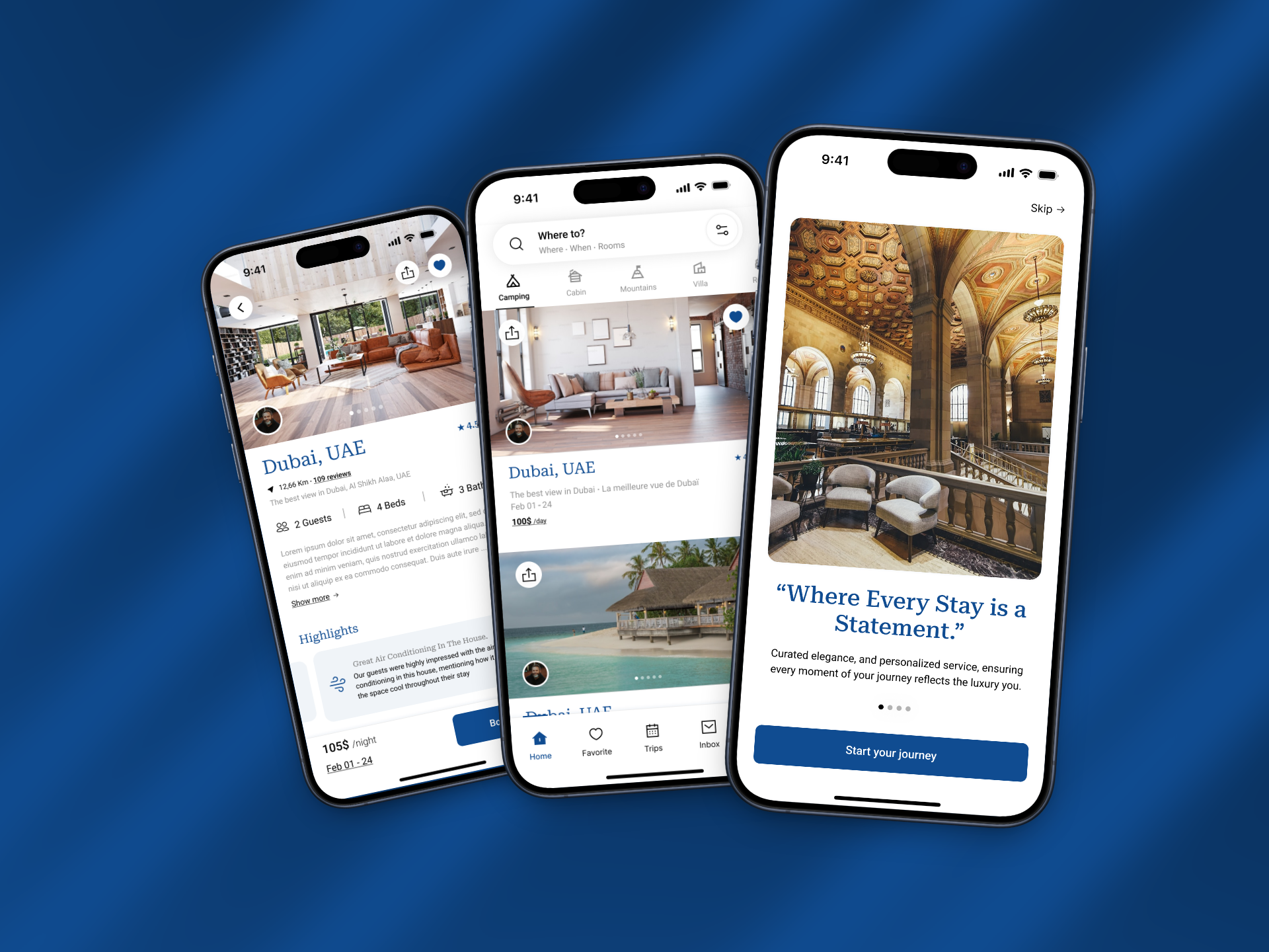 Luxury Booking App Concept booking booking app design figma graphic design luxury ui uiux user experience user interface ux welcome screen
