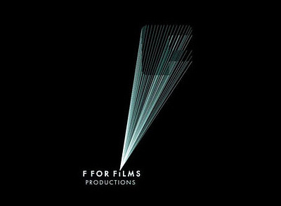 "F for Films", movie productions, mark, 2010 logo mark movie productions visual identity