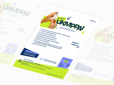 UKMPPAI Preparation Brochure agenda brochure design flyer graphic design marketing pharmacy poster promotion