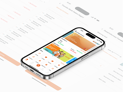 BNI Mobile: UI/UX Revamp app bni case study inspiration mobile banking ui design uiux