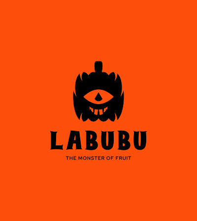 Labubu brand branding creature logo design halloween horror logo logo logo design logo designer logodesign pumpkin