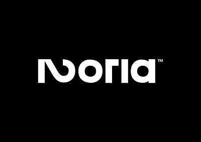 LOGO - NORIA branding design graphic design icon identity illustration letter lettering logo marks noria symbol type types typo typography ui