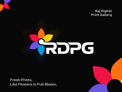 RDPG - print, printing, Digital print, Branding ai branding creative logo design digital art digital printing logo logo design logo designer logo maker modern logo print printing printing company logo stsohan tech technology ui web