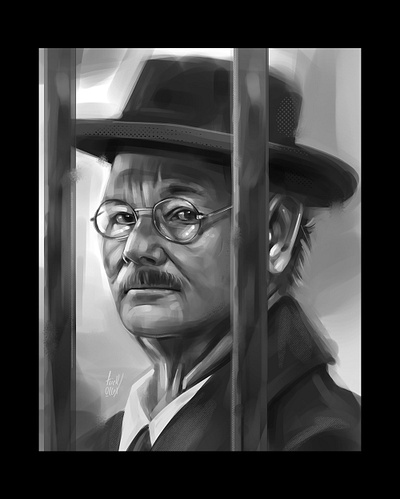 Arthur Howitzer Jr. - 2022 digital paint digital painting illustrating illustration movie characters paint portrait