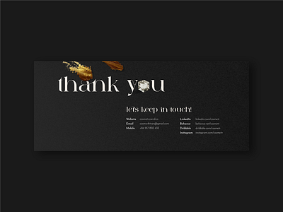 GIF • Thank you branding digital design graphic design