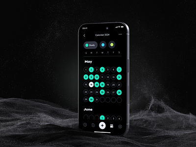 Timeflow – Time Management App 24 hour clock black calendar color picker completed task dark theme filter list login logo mobile app new task productivity productivity app task manager task organization time management timeline uiux design user interface