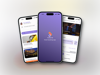 Yusafir || Booking app figma ui ui design uiux visual design