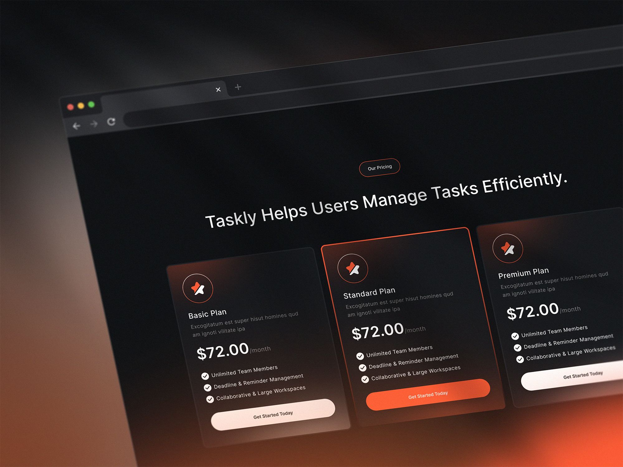 Example of Landing Page That Captivate & Convert