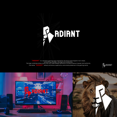 Gaming logo boldingaming brandguideline brandidentity branding brandstyleguide dribbble dribbbleinvite dribbblepopular dribbbler fiercegaming gamewithpride gamingpower lionheart lioninspired lionlegacy logo modernlogo radiantforce radiantgaming strengthanddominance