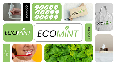 ECOMINT - Logo Design branding eco graphic design logo product textlogo