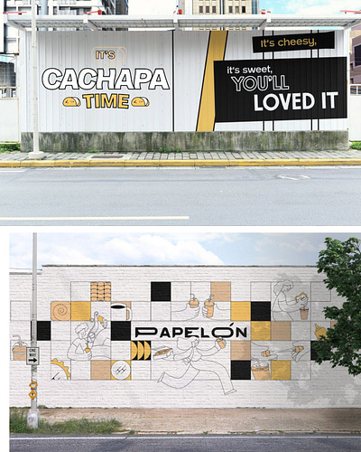 PAPELÓN AREPA - Graphic Design branding graphic design