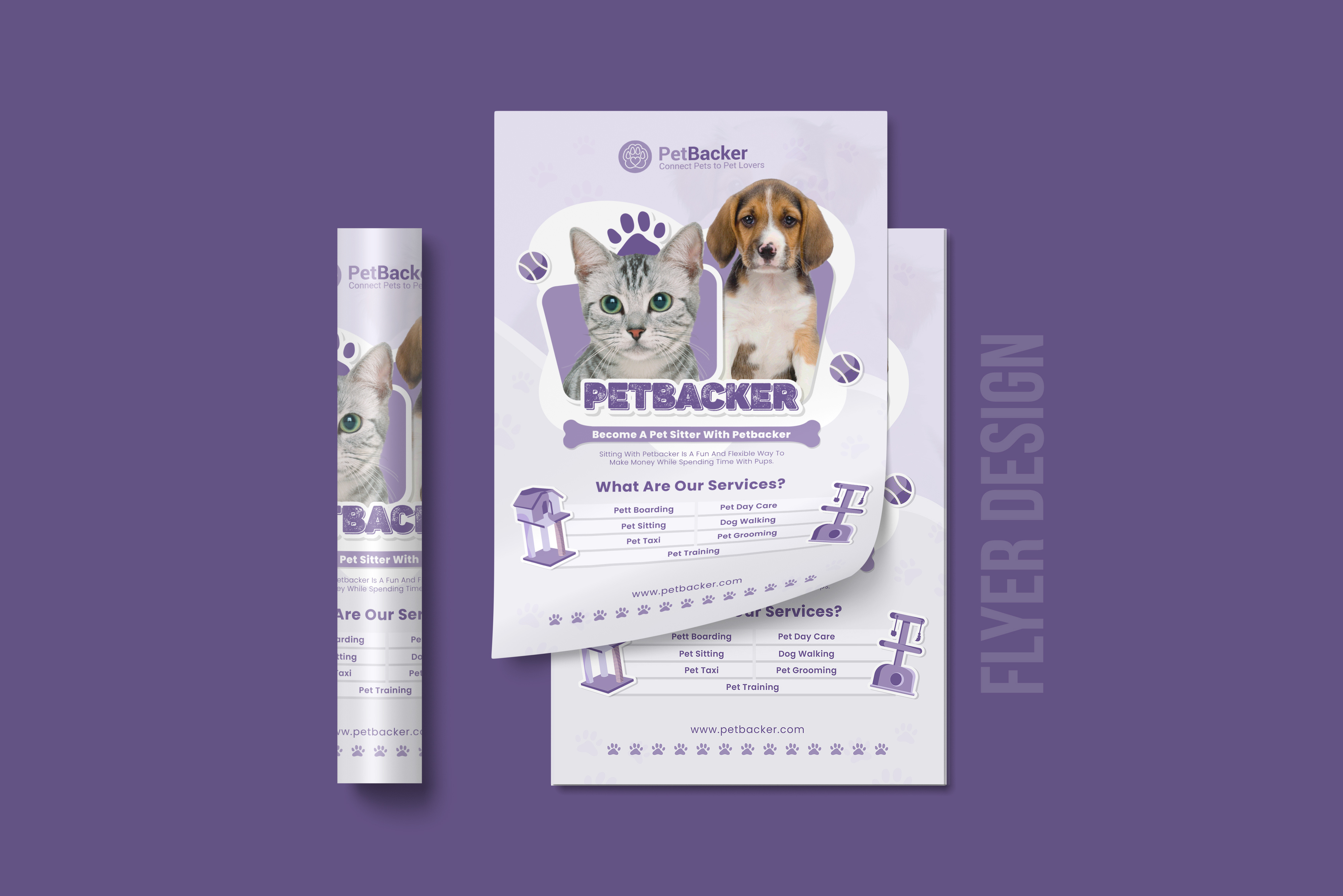 Example of Professional Flyer Design | One Sheet