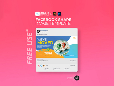 Moving Announcement ads aam360 aam3sixty branding concept editable moving announcement home relocation instagram design illustration moving announcement post we are moving flyer weve moved instagram post