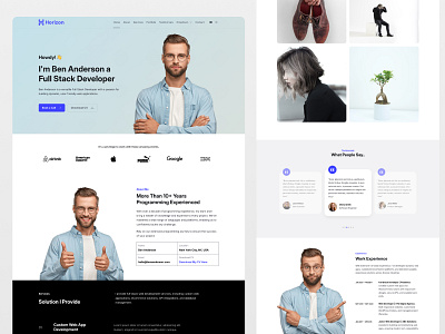 Horizon - Free Bootstrap Template by FreeBootstrap.net bootstrap free html multipage onepage portfolio webdesign website