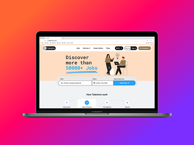 Talentvis Jobportal Website