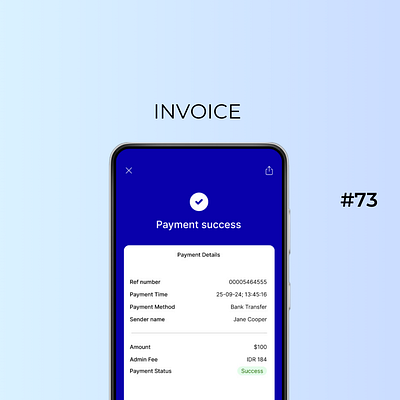 Daily UI Day-73/100:Invoice dailyui day 73 designchallenge designing invoice ui uiuxdesign ux