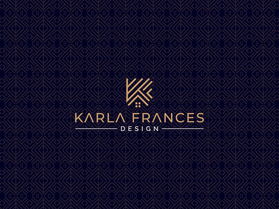 Home Decoration Company Logo branding decoration logo home furnishing logo interior interior design company logo interior logo kf kf letter mark logo kf logo