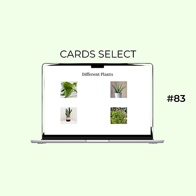Daily UI Day-83/100:Cards Select dailyui day 83 designchallenge designing ui uiuxdesign ux