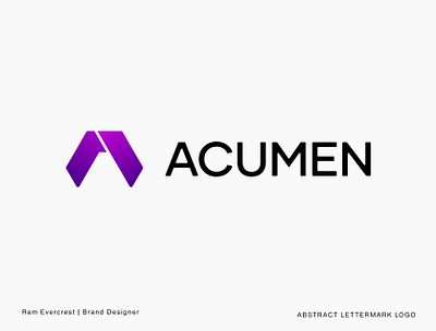 Abstract Letter A Logo For Sale a abstract logo app logo brand identity colorful gradients letter a logo logo design logo designer logo for sale logo inspiration logo portfolio logo trend mark minimal a logo modern a logo modern logo monogram ram evercrest