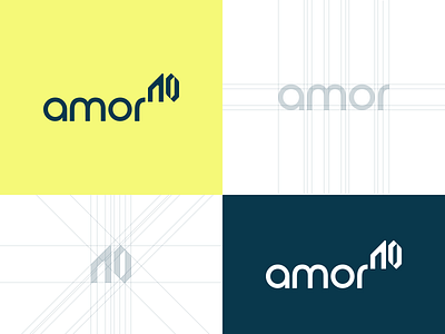 Amor - Real Estate Branding billbord billbord design brand identity branding business construction designer home home logo house logo logo design logodesign reail estate reail estate logo real estate brand real estate company