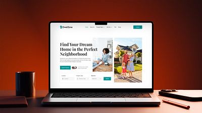 Real Estate Website Design For Dwellzone. booking systems branding design landing page minimal property property listing property selling website raddito real estate website realtors website ui ui design uiux uiux design user interface web web design web development website