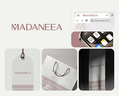 MADANEEA | Minimal logo | Wordmark logo | Luxury logo 3d animation arabic logo arabiccalligraphy branding calligraphy design graphic design illustration logo logo design minimal minimal logo motion graphics typography ui