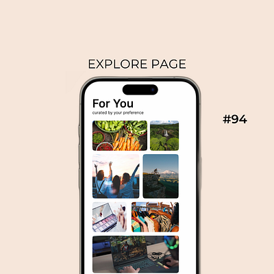 Daily UI Day-94/100:Explore Page dailyui day 94 design designchallenge designing ui uiuxdesign ux