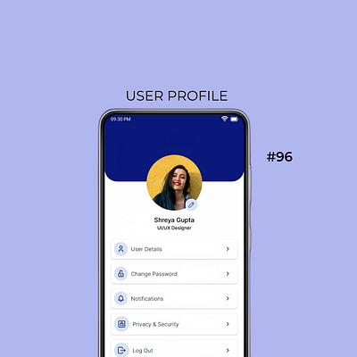 Daily UI Day-96/100:User Profile dailyui day 96 design designchallenge designing ui uiuxdesign ux