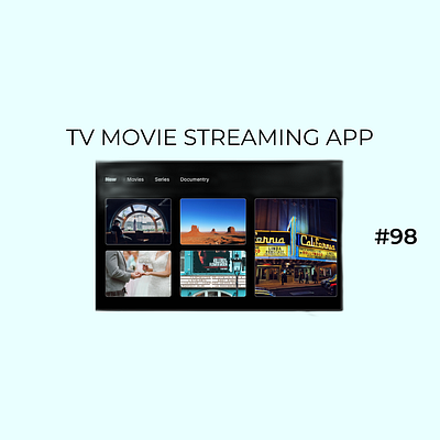 Daily UI Day-98/100:TV Streaming App dailyui day 98 designchallenge designing ui uiuxdesign ux