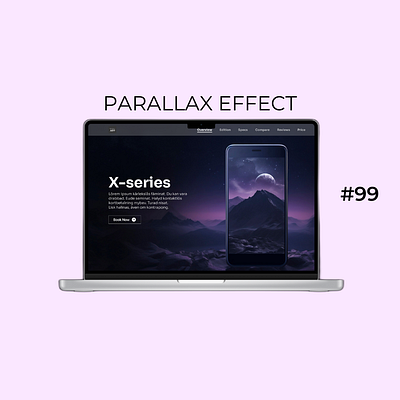 Daily UI Day-99/100:Parallax Effect dailyui day 99 design designchallenge designing ui uiuxdesign ux