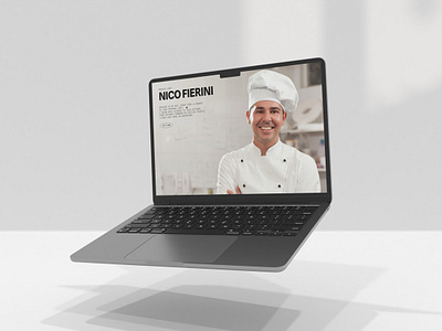 Private Chef Portfolio Website – "Nico" chef chef portfolio framer landing page portfolio private chef ui web building web design web development web page website