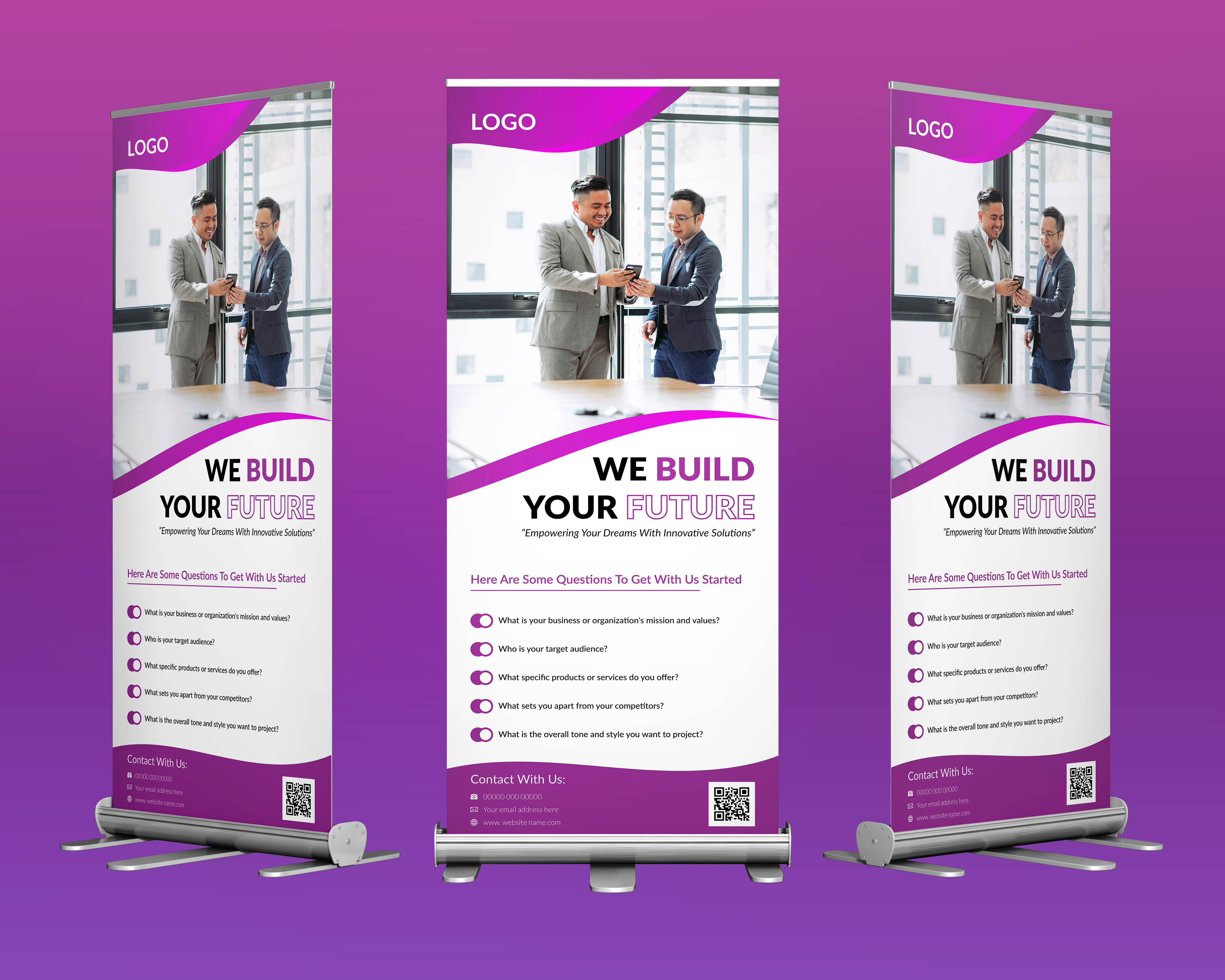 Example of Roll Up Banner Design
