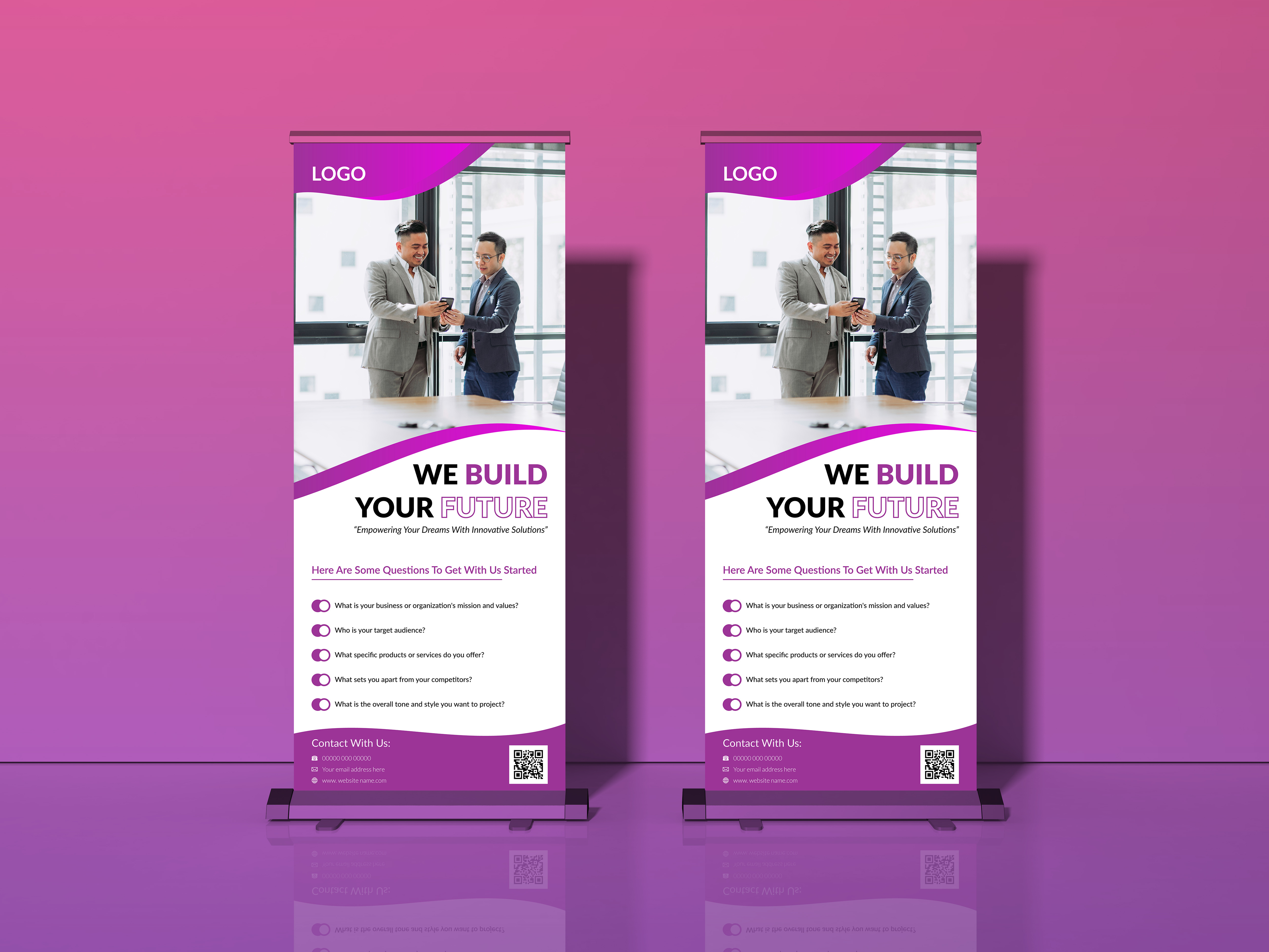 Example of Roll Up Banner Design