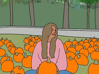 Pumpkin 🎃 Art artwork halloween ideas illustrations pumpkin spooky