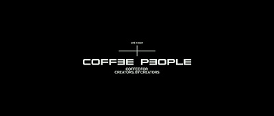 COFFEE+PEOPLE | Brand Identity 3d animation app branding design graphic design illustration logo ui vector